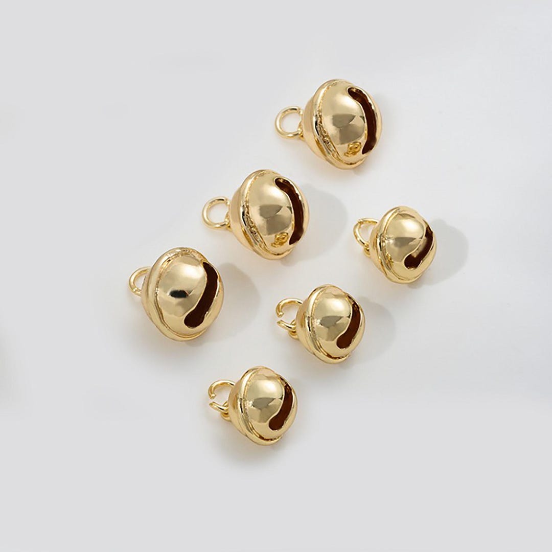 Mini Bell Charm Set - Gold