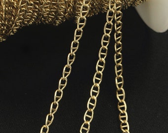 14K Gold Filled Rope Chain, Gold Filled Rope Chain For Jewelry Making, Unfinished Chain Necklace Bracelet Footage 3.28 Feet(about 1 meter)