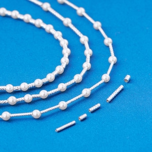 Sterling Silver Cylinder Tube Beads, Sterling Silver Faceted Tube Beads, s925 Silver Tube Beads, Spacer Beads, Corrugated Tube Beads 2*2.5mm