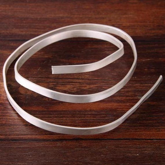 UGems Bezel Strip Flat 1mm X 28-Gauge 36 Inches 925