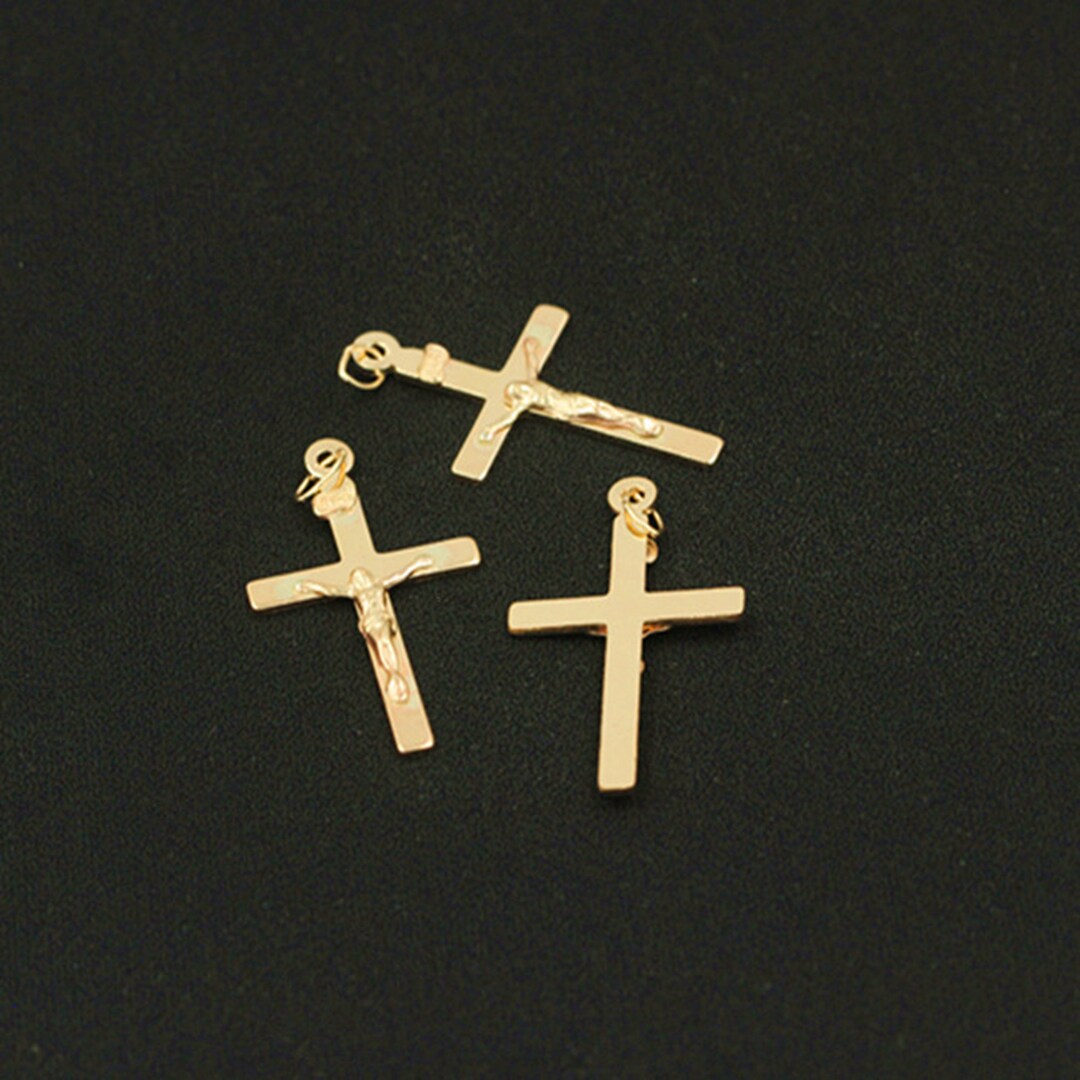 Jesus cross charm Clearance