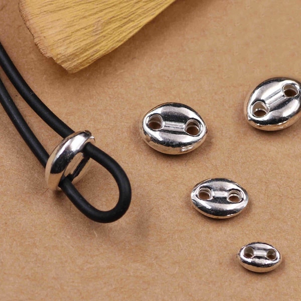 Leather Cord Slider Etsy