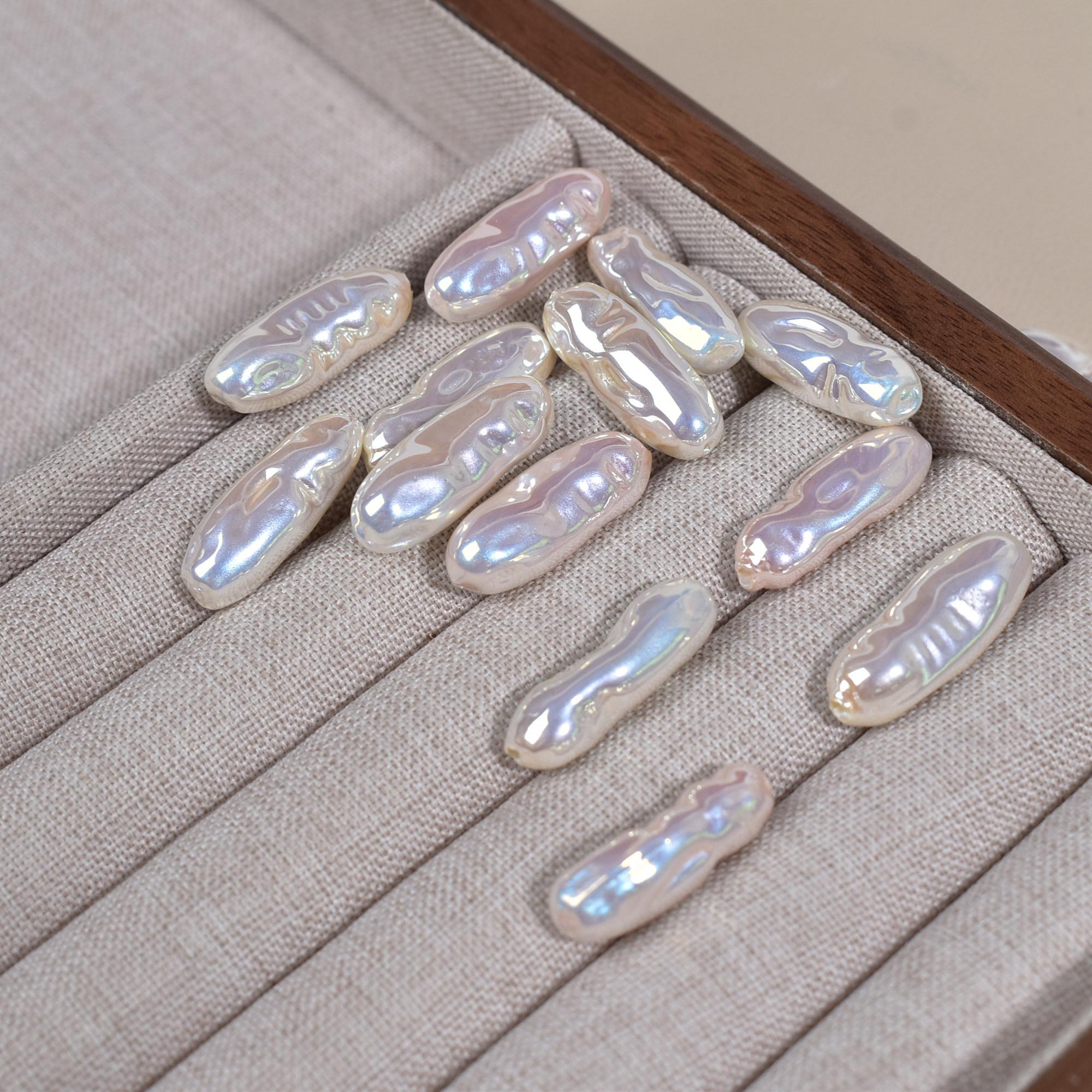 Perles perlées irrégulières, Perles en forme de coeur, Perle géométrique, Perle perlée baroque, Perle ronde, Perles en forme de larme, Perles en spira