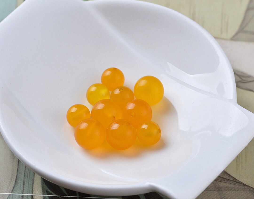 Genuine Natural Yellow Agate Beads Agate Beads for Jewelry Etsy