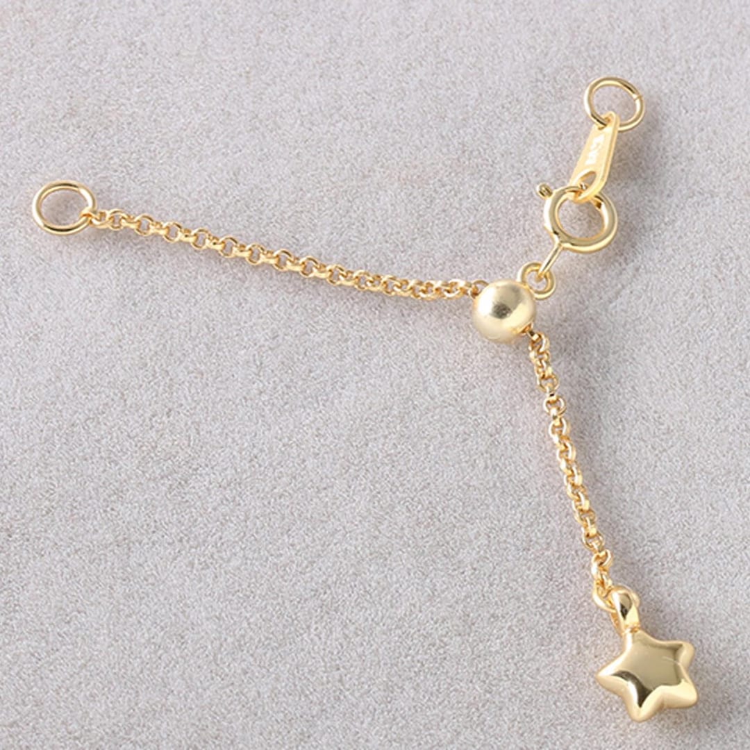 Sterling Silver Extension Chain, Silver Extender Chain for Bracelet ...