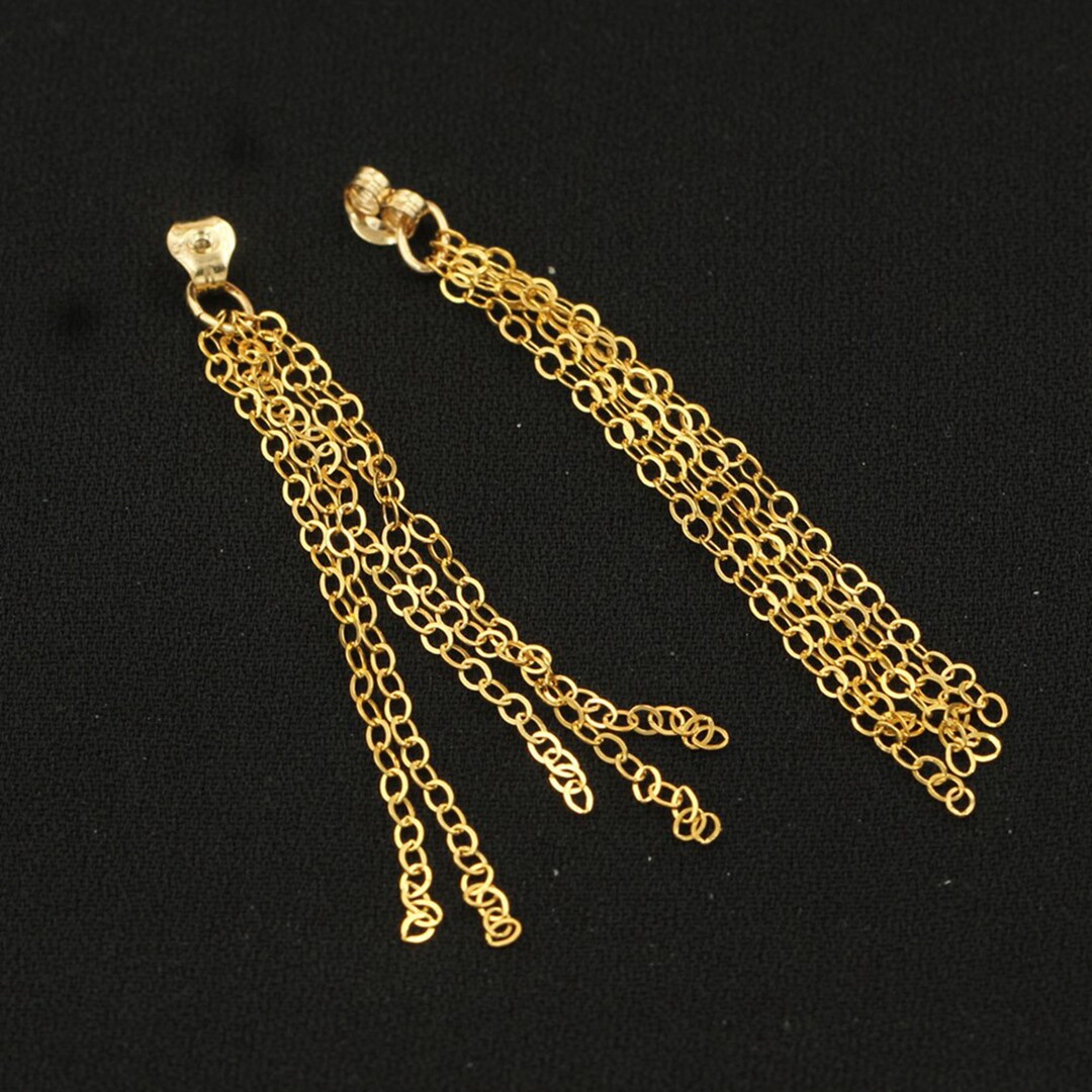14K Gold Filled Earring Backs, Gold Filled Ear Nuts for Jewelry Making