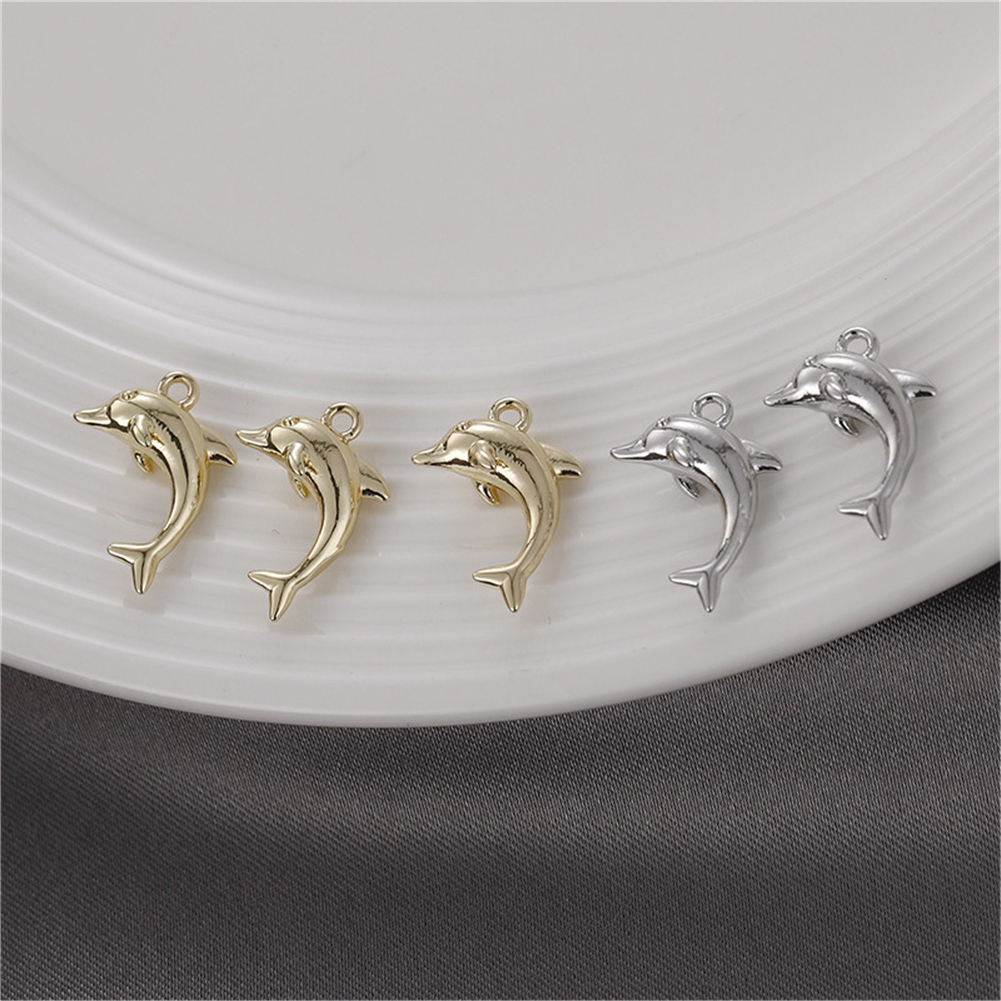 Little Whale Orecchini A Perno In Acciaio Inox Con Balena - Gioielli Donna Oceano - Regalo Compleanno - 3