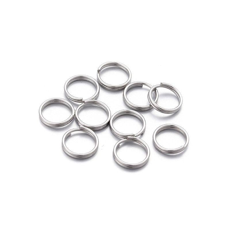 Silver Split Ring Jewelry - Etsy