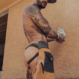 Men&#39;s Jet Black Jock Strap