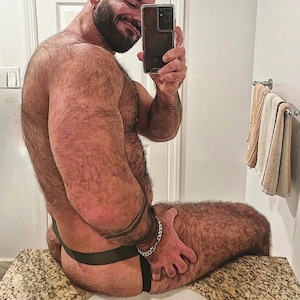 Men&#39;s Blackout Jock Strap