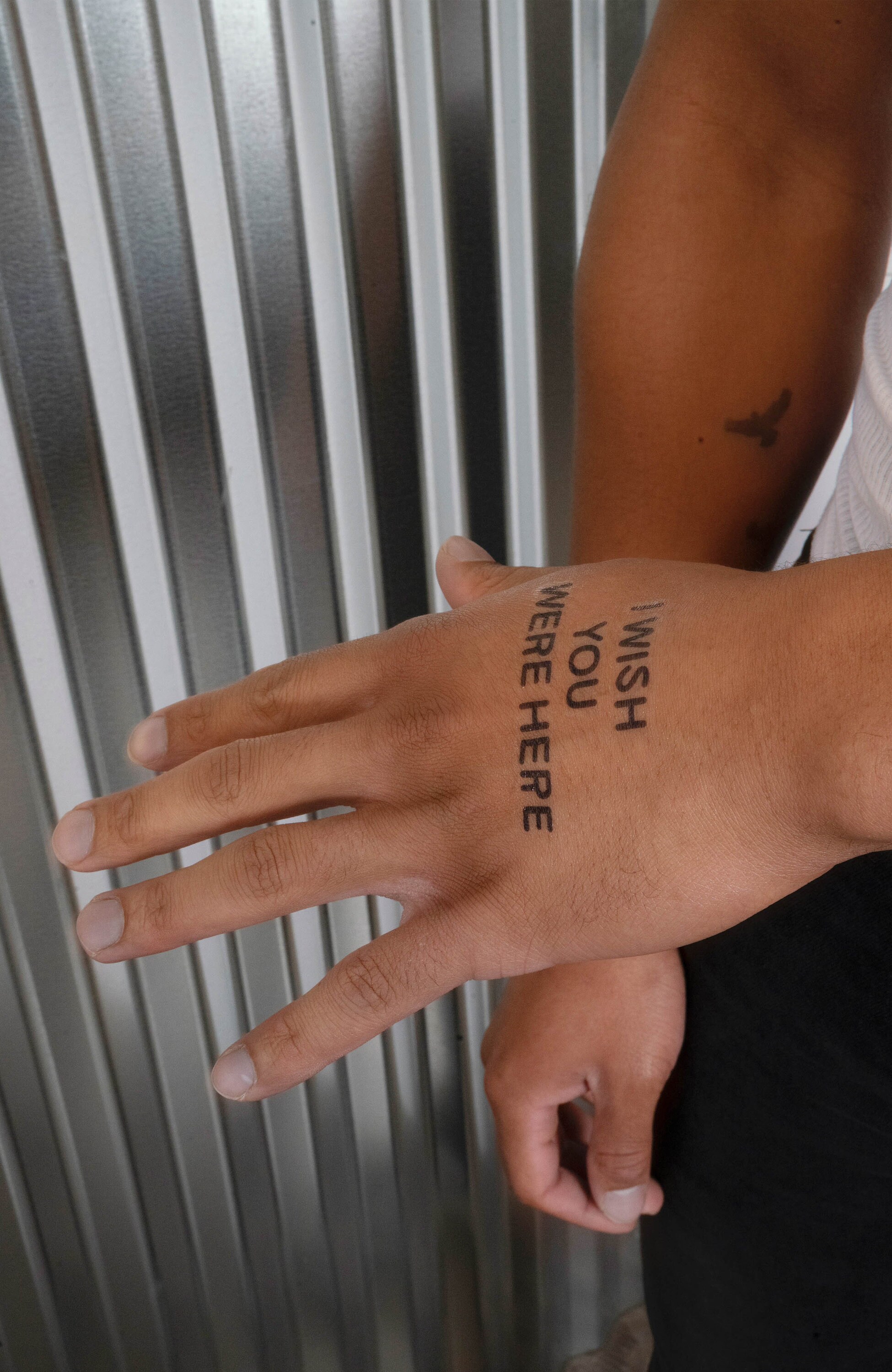 I Wish You Were Here Tattoo Etsy