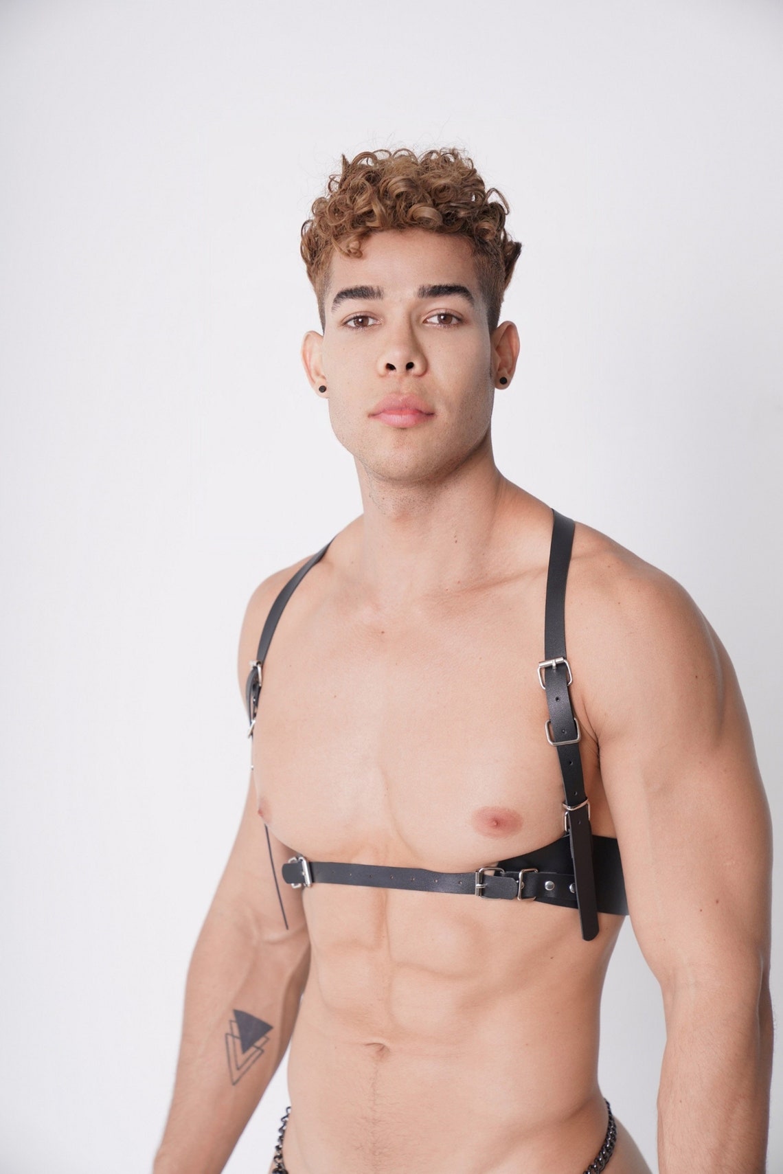 Trendy Men's Chest Harness Etsy