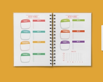 Student Planner - Academic Diary, Sustainable Study Planner, Back To School, Student Gift
