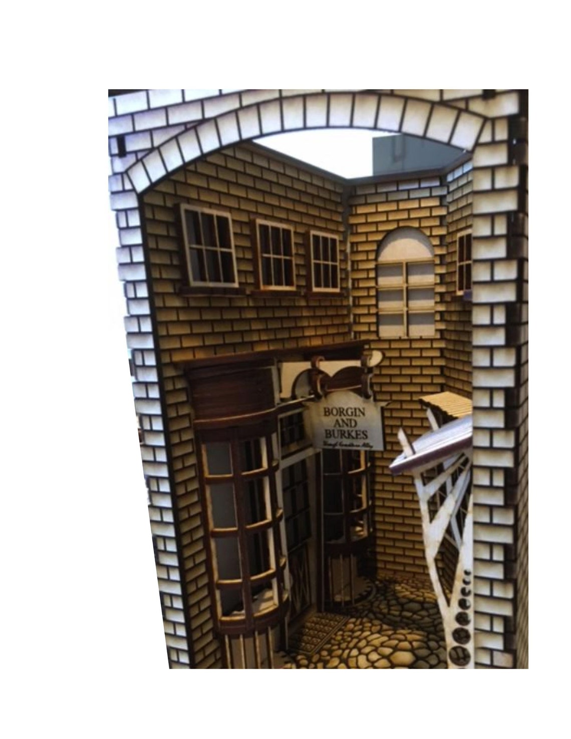 Harry Potter book nook Knockturn Alley book nook DIY kit