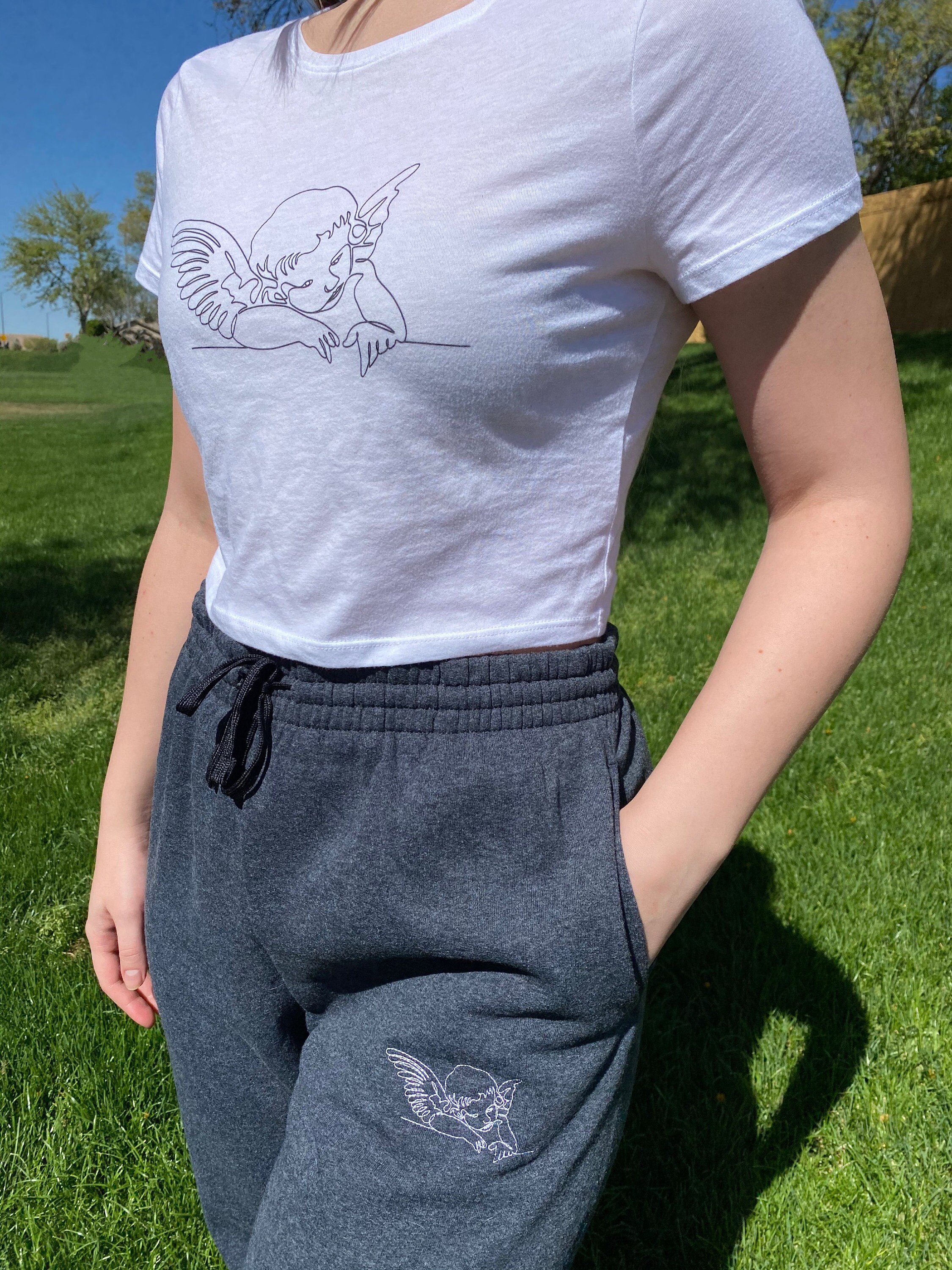 palm angel joggers womens
