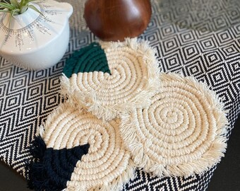 Macrame Coasters
