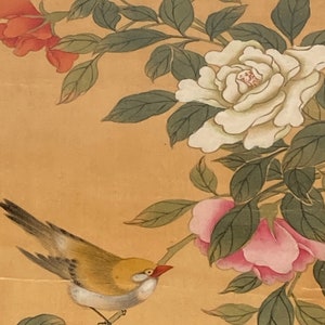 Bandana Seta Con Stampa Fiori Pittura Olio - 53x53cm, Donna, Versatile - Foto 5