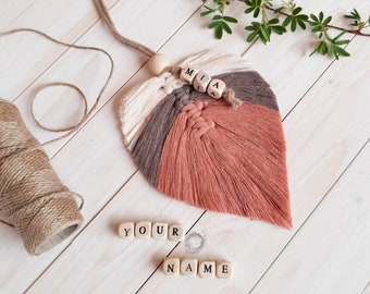 Macrame diffuser autoverfrisser gepersonaliseerde geschenken achteruitkijkspiegel charme schattige auto-accessoires macrame veren auto luchtverfrissers