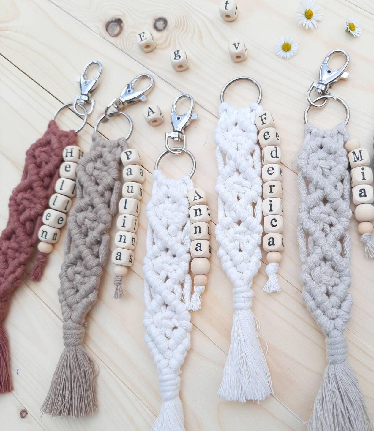 Macrame Keychain - Southern Avenue Company