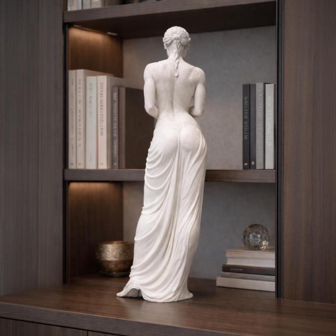 Female Statue STL File – Classical Sculpture 3D Print Decor (digital ...