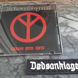 Dødsanklageren "Chaos and Hate" CD & Patch *Förbeställning