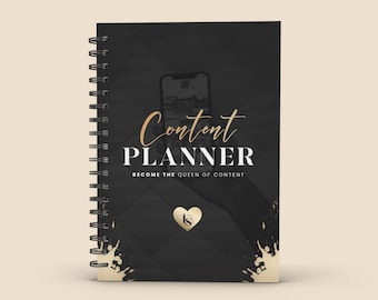 Social Media Planner| Content Planner | YouTube Planner | Instagram Planner | Blog Planner