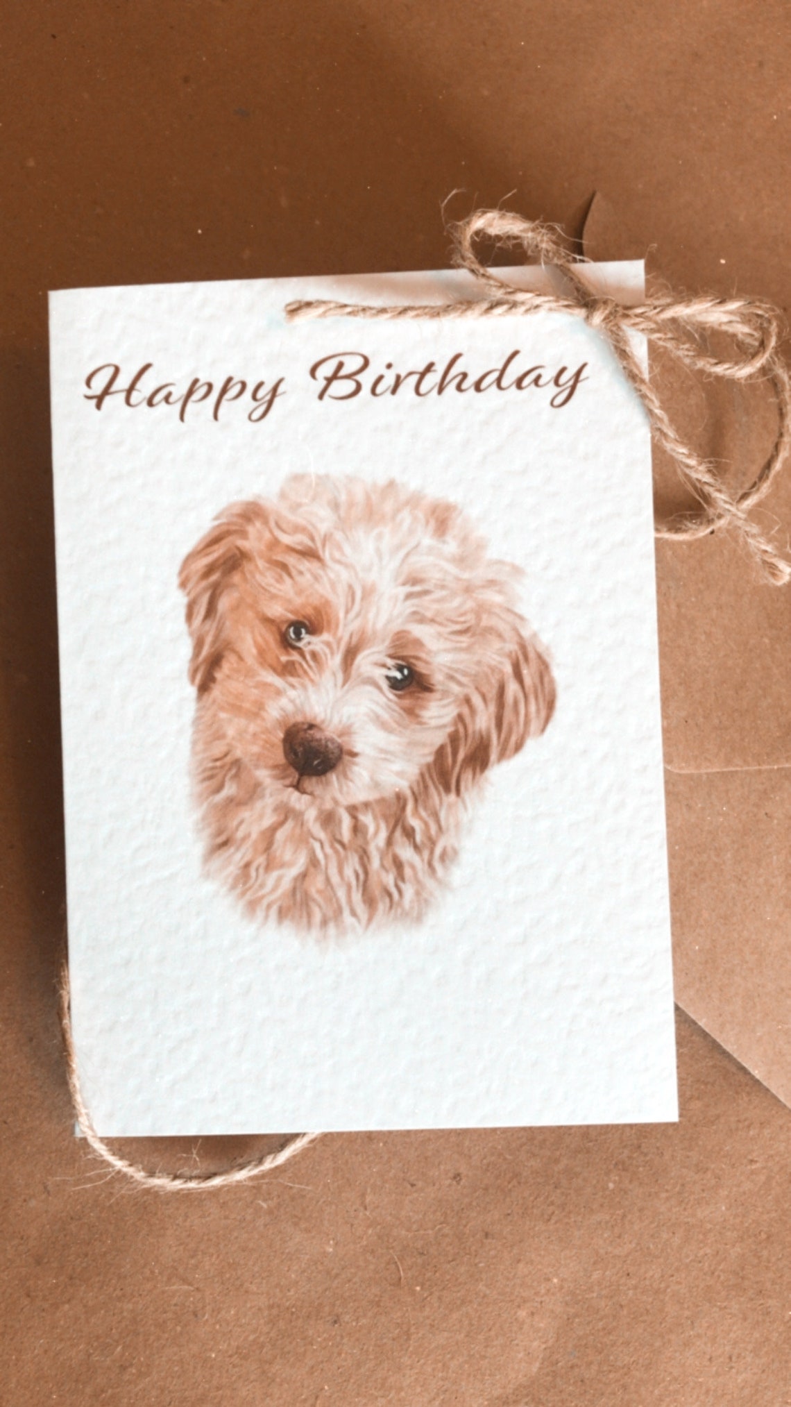 Dog Birthday Card Set Cavapoo Birthday Card Set Birthday Etsy
