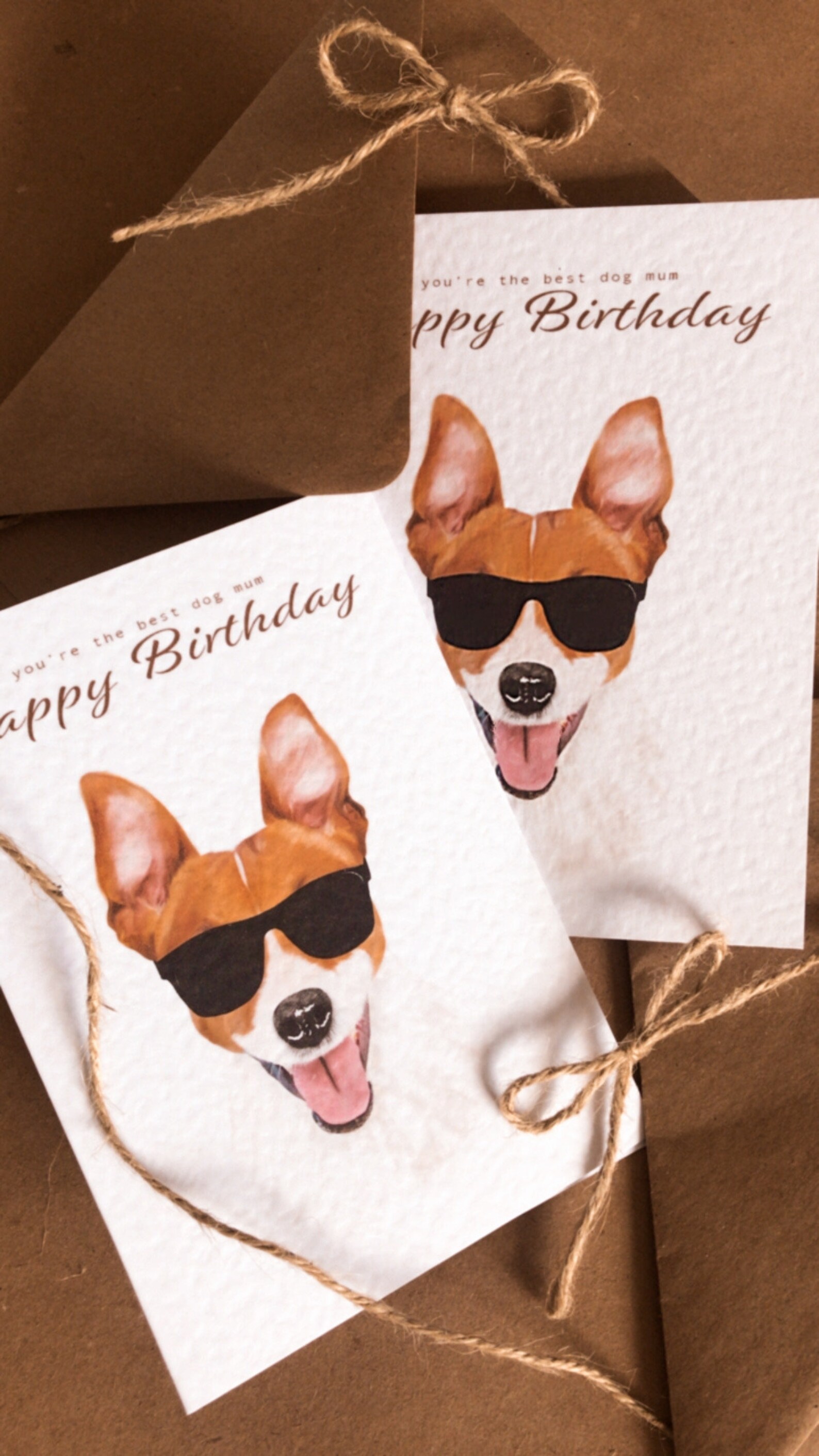 Jack Russell Terrier Birthday Card Dog Birthday Card Etsy