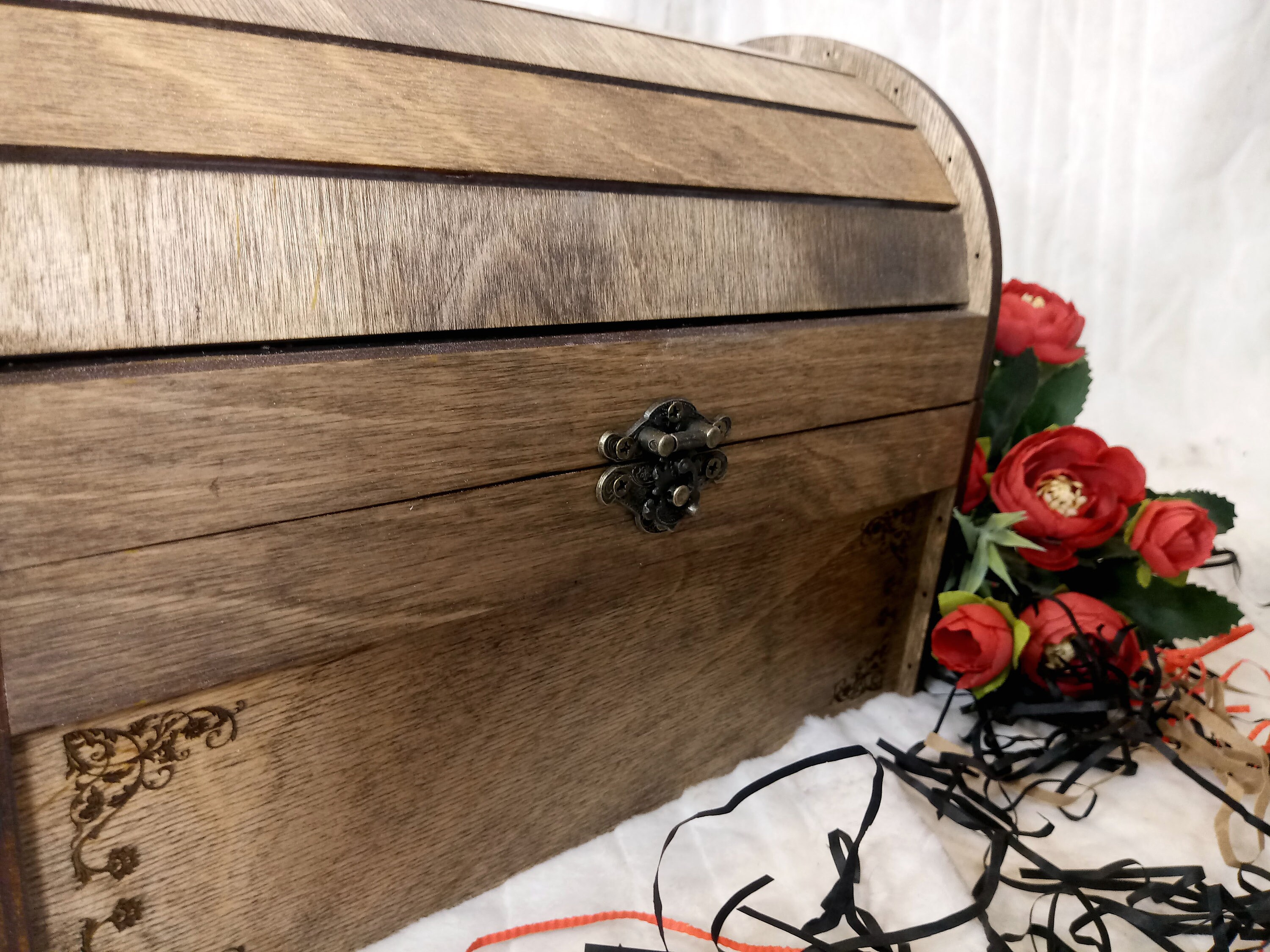 Antique pirate chest for games storage and gift packaging. 6 Etsy