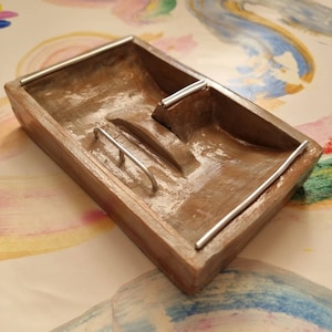 HandCrafted clay Skatepark Ashtray |