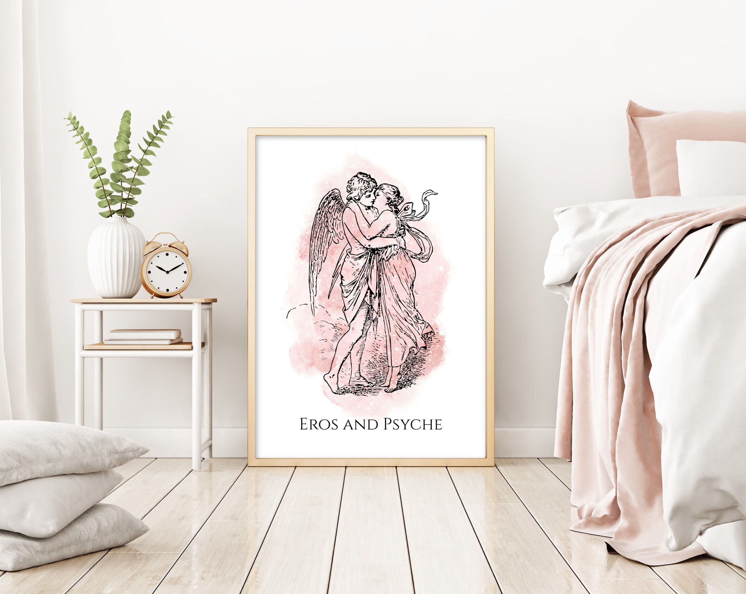 Eros und Psyche Druck Eros und Psyche Wandkunst griechische Etsy.de