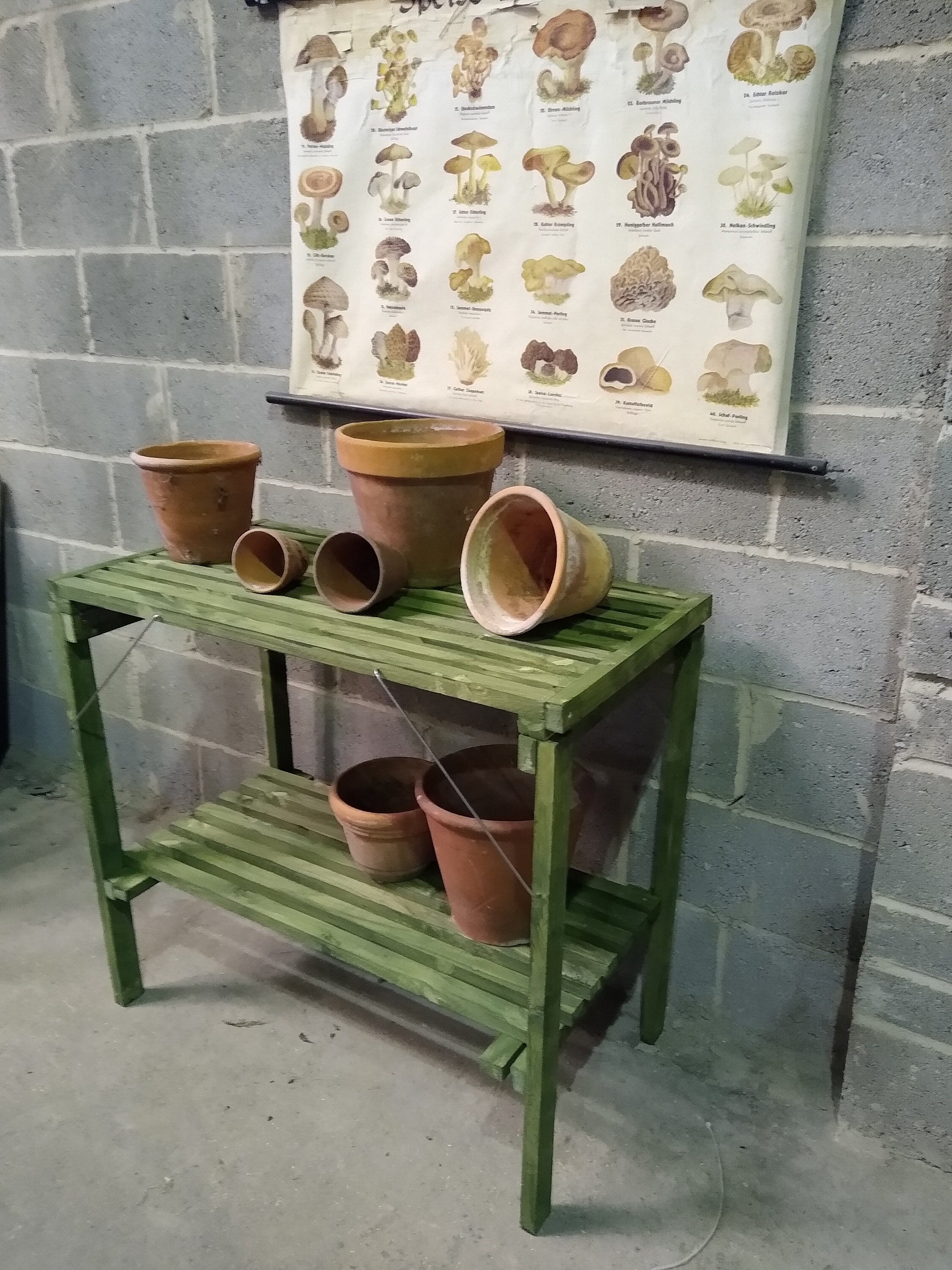 3 Foot Sturdy Wooden Greenhouse Staging / Potting Bench. Etsy UK