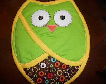 Owl pot holders