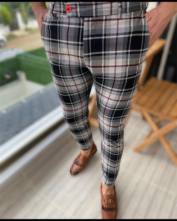 Plaid pants on sale australia