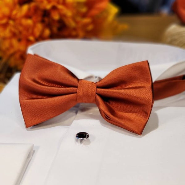 Copper Bow Tie Etsy