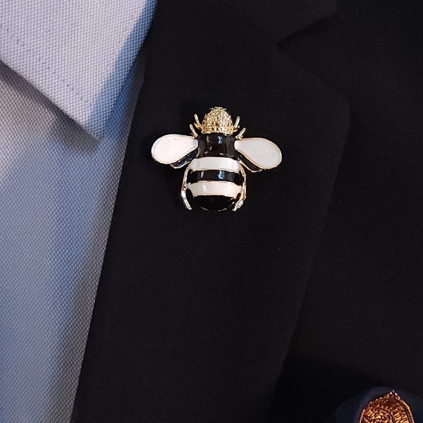 Bee Lapel Pin - Etsy