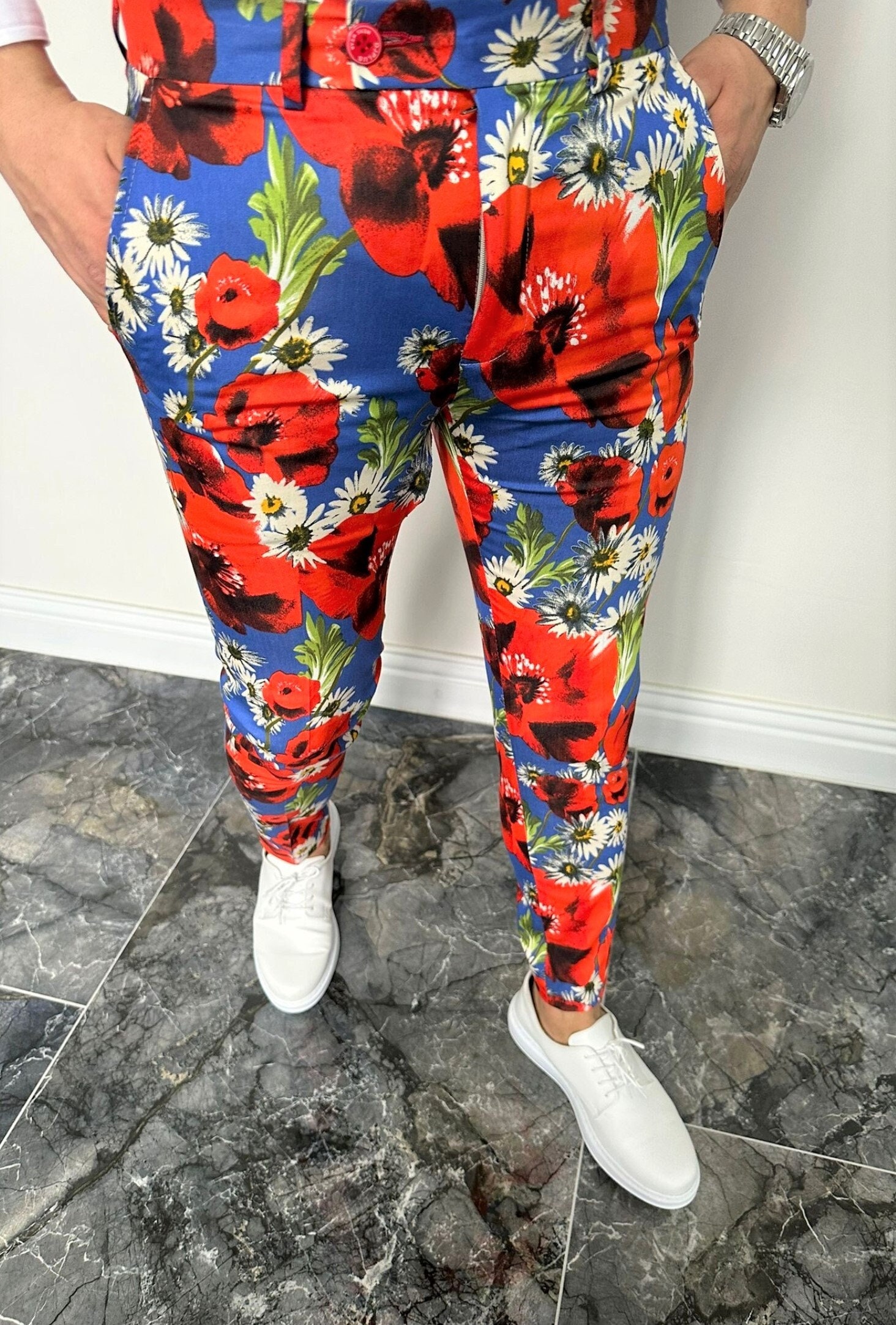 Men's Fashion Floral Pants (Multi color )