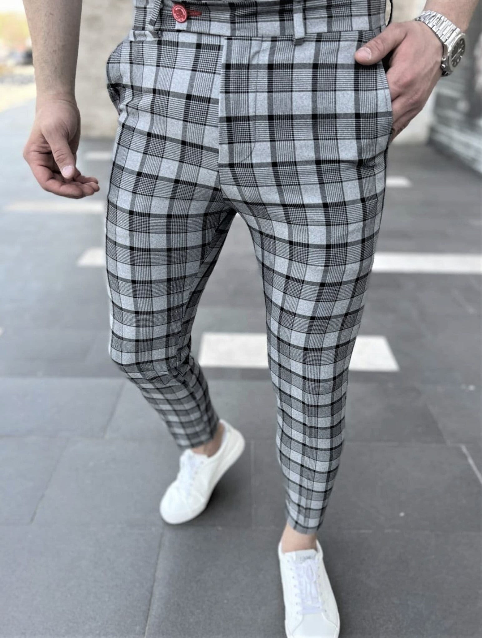 Cato Fashions | Cato Black Plaid Pants