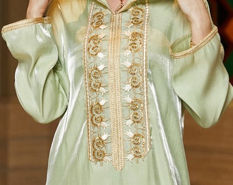 Djellaba gris 2019 new arrivals