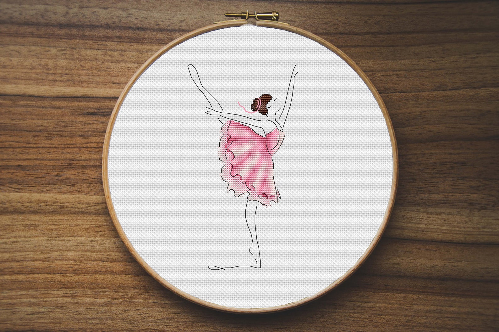 Ballerina Cross Stitch Pattern Dancer Cross Stitch Girl - Etsy