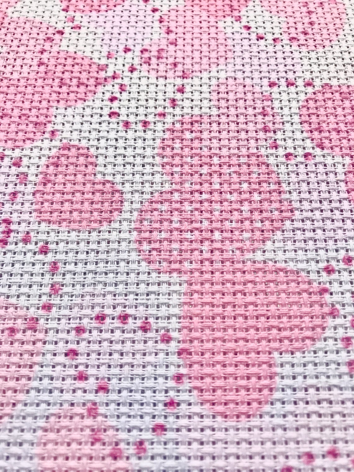 Embroidery Fabric Canvas Aida 14 count Printed Cross Stitch | Etsy