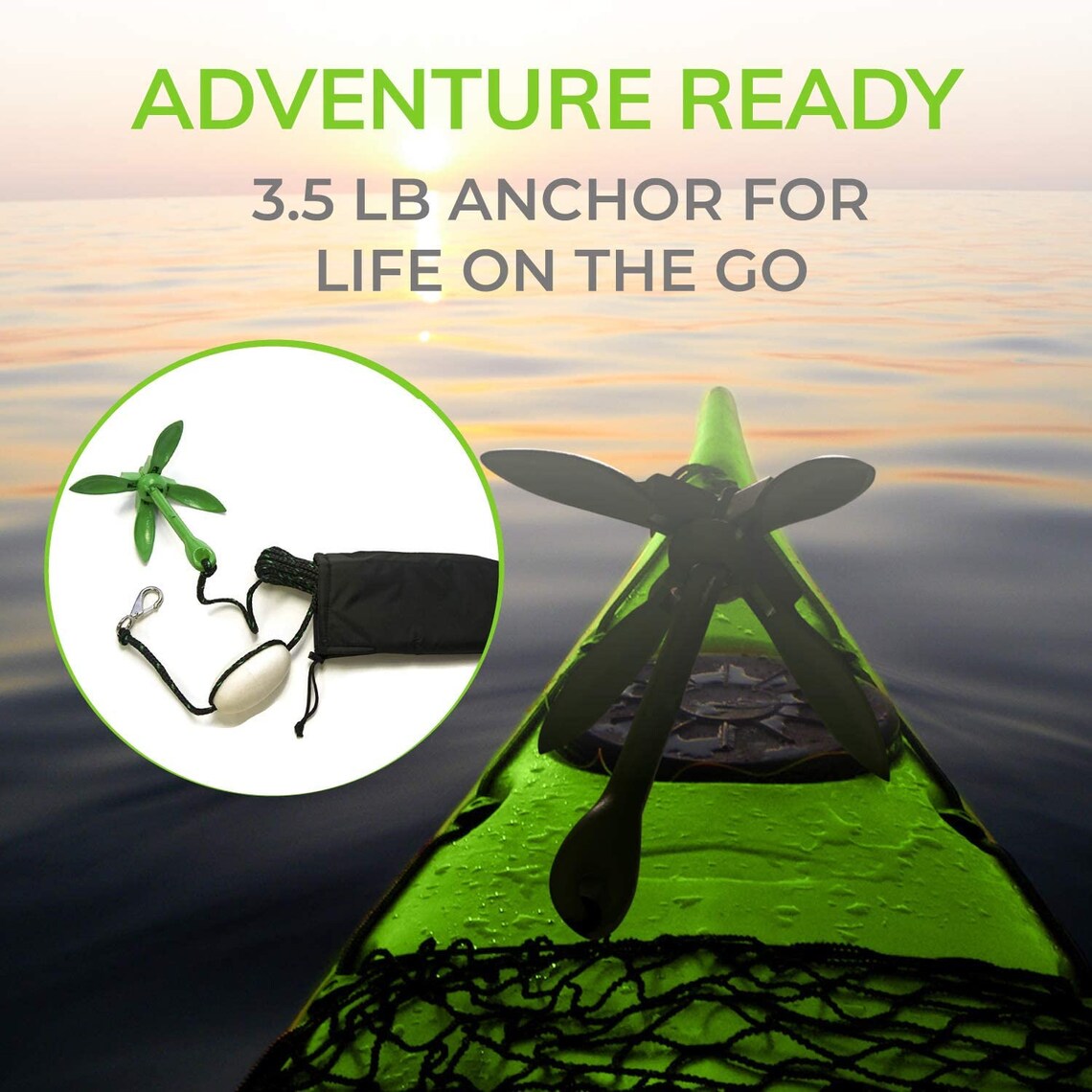 Kayak Anchor Paddle Board Anchor. 3.5 Lb Folding Anchor for Etsy