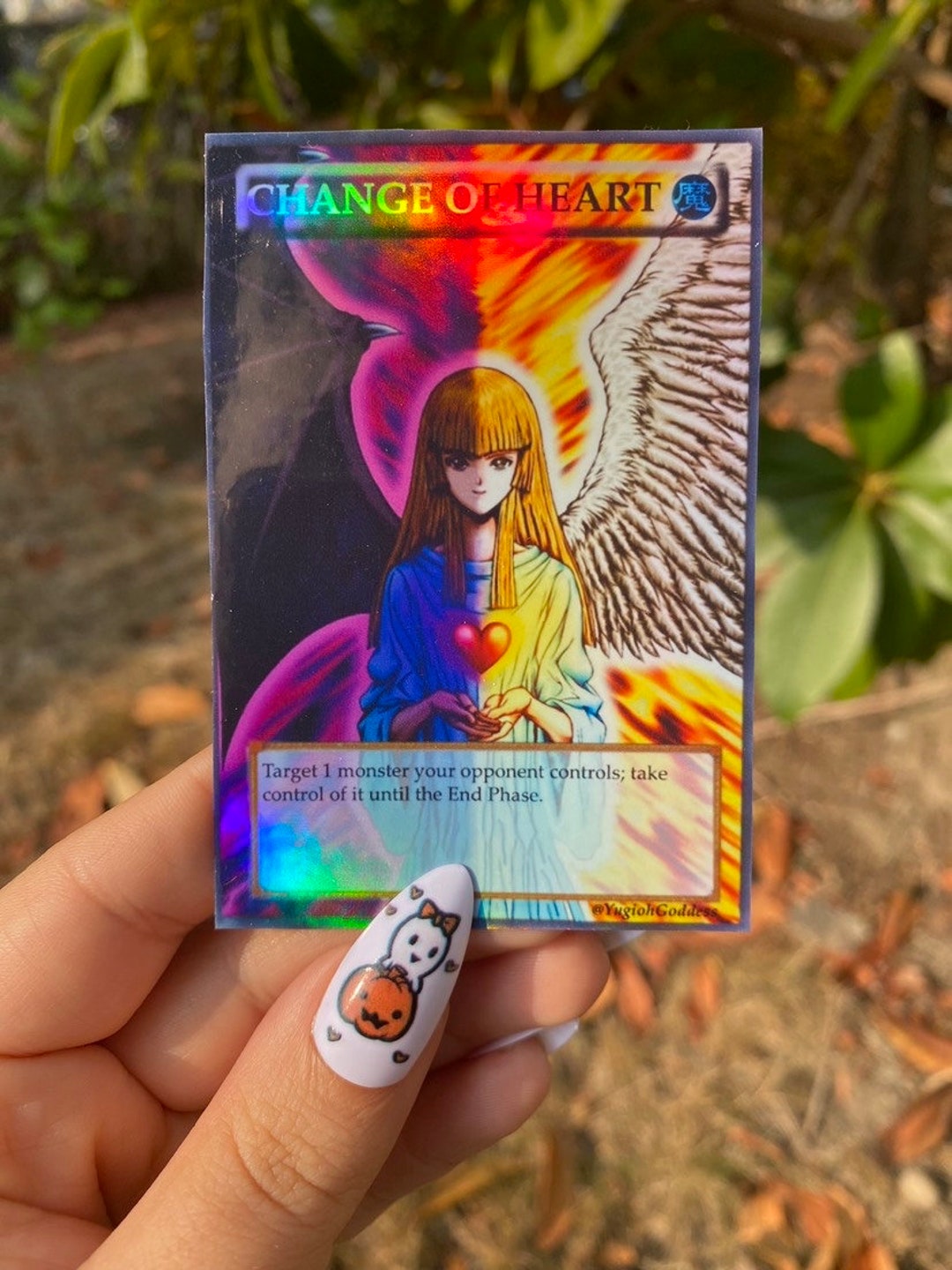 Custom Full Art Change of Heart Card. Etsy