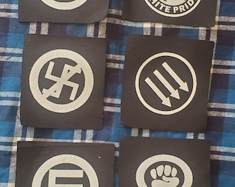 Political anti racist feminism anarchy equality punk metal rock punkrock patches