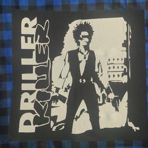 Drill Killer punk rock crust dbeat hardcore metal Backpatch