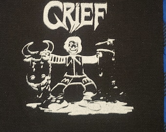 Grief Punk rock punkrock hardcore crust punk UK 82 metal rock crustpunk dbeat punk  band patches