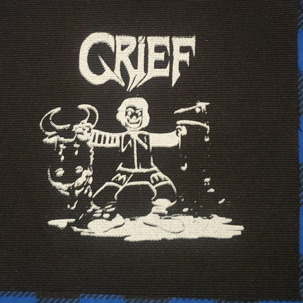 Grief Punk rock punkrock hardcore crust punk UK 82 metal rock crustpunk dbeat punk  band patches