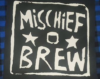 Mischief Brew folk punk punk rock backpatch