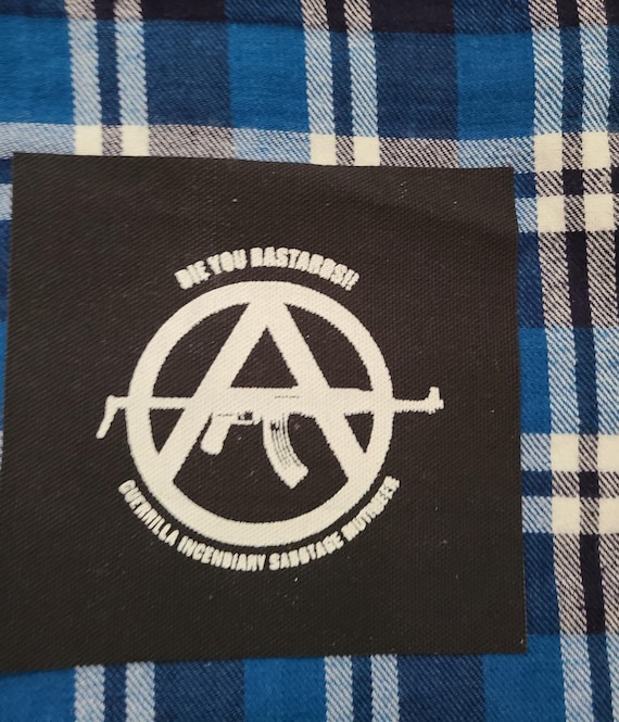 Gism Punk Punkrock Metal Goth Crustpunk Hardcore Patch - Etsy
