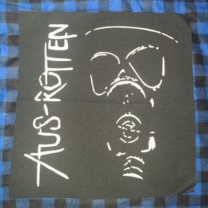 Aus rotten punk rock crust dbeat hardcore metal Backpatch